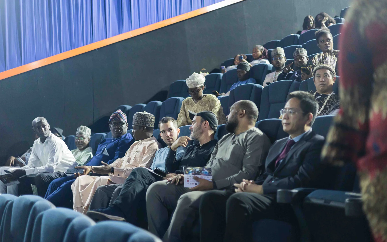 International guests attending the opening ceremony